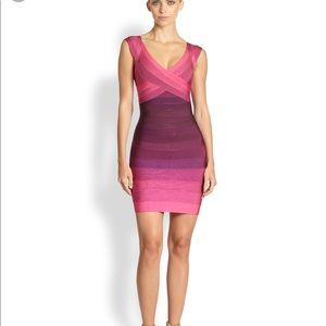 Herve Leger Pink  Ombré