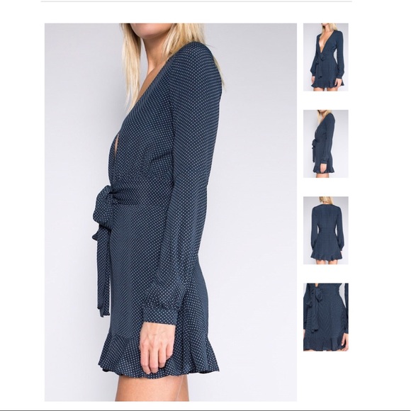 1 left! Rochelle Polka Dot Mini Dress - Picture 4 of 8