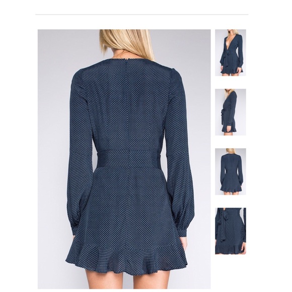 1 left! Rochelle Polka Dot Mini Dress - Picture 5 of 8