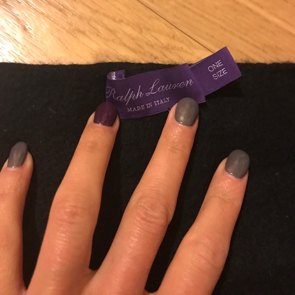 Purple Label Ralph Lauren Cashmere Scarf