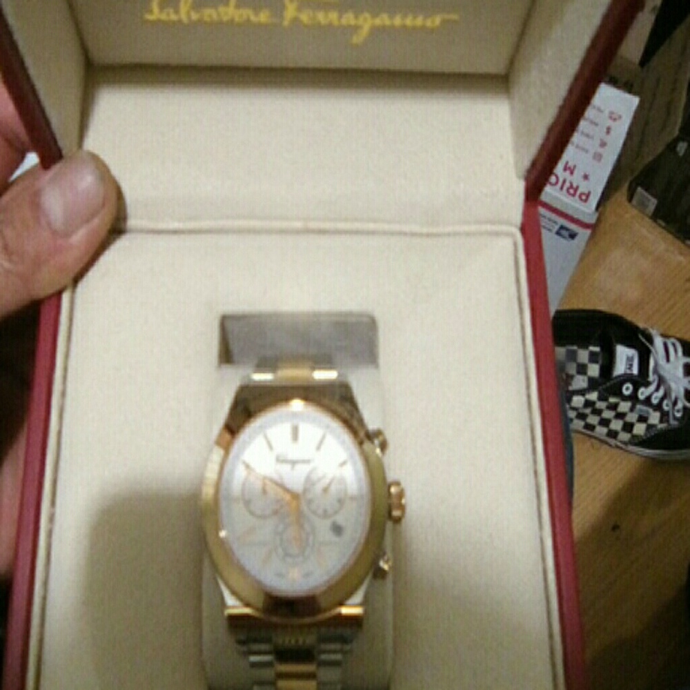 Salvatore ferragamo  mens watch