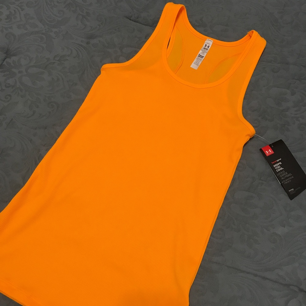 Bright Orange Sports Tank NWT
