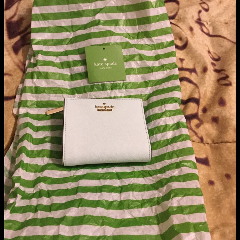 Kate spade blue wallet