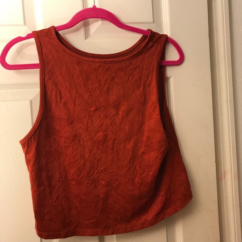 SUEDE BLOUSE