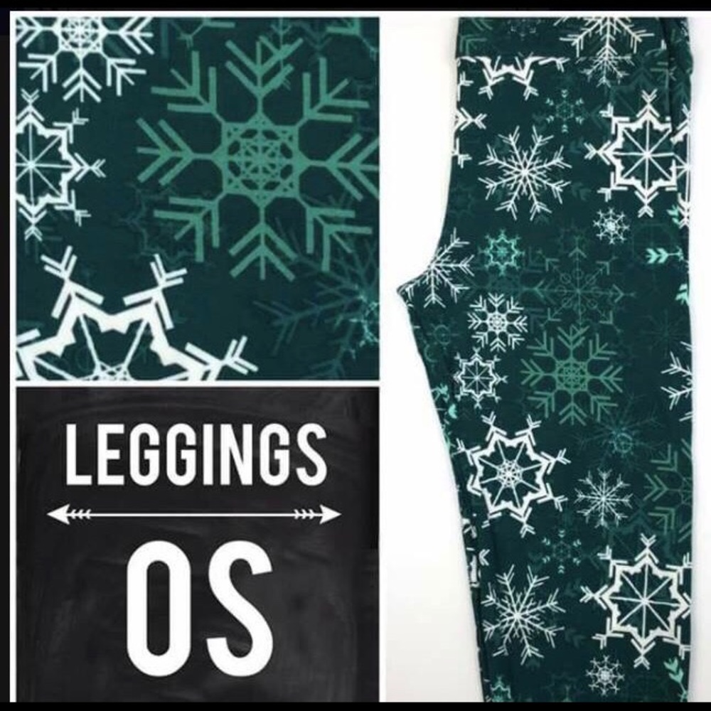 ❌SOLD❌Lularoe OS Holiday Leggings