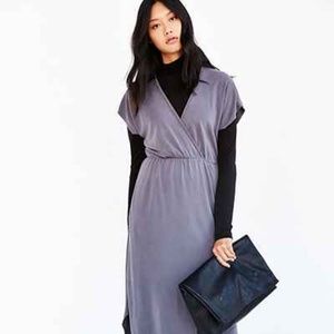 Urban Outfitters Grey Midi Dress