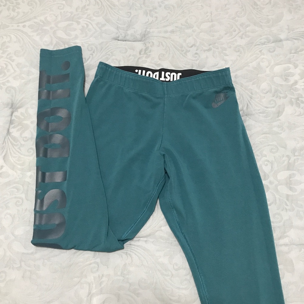 Teal Nike Leggings