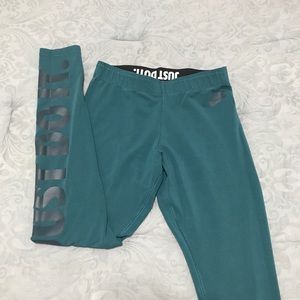 Teal Nike Leggings