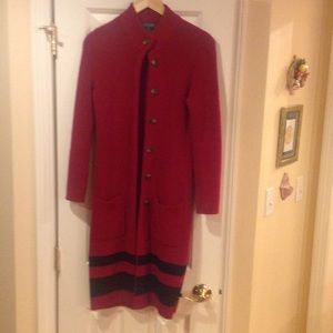 Ralph Lauren long red sweater