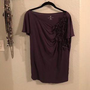 NY and Co deep purple blouse