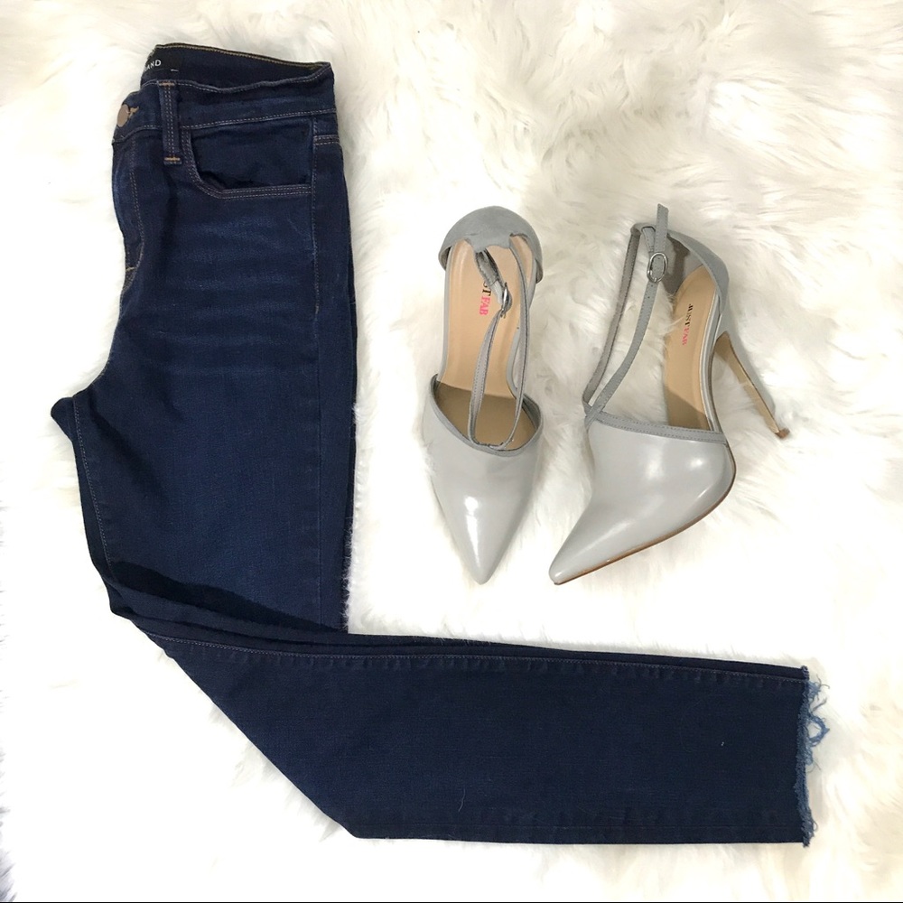 J Brand Raw Hem Maria High Rise Jeans