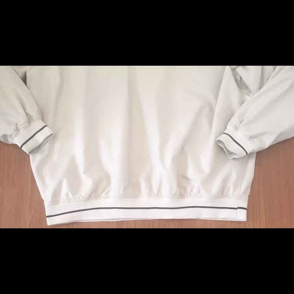 Nike Golf Men’s Jacket Beige Vented Back - Picture 4 of 6