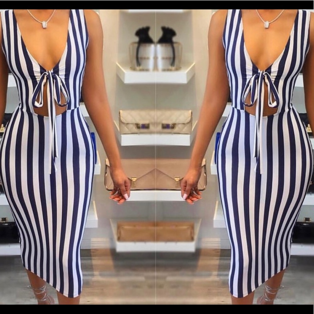 Stripe Dress from Dach Boutique