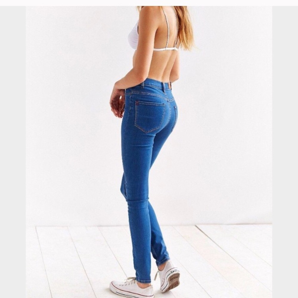 BDG super high rise twig ankle jeans
