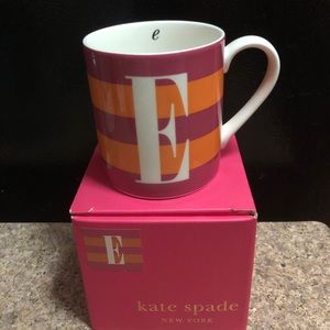 Kate Spade Letter Mug