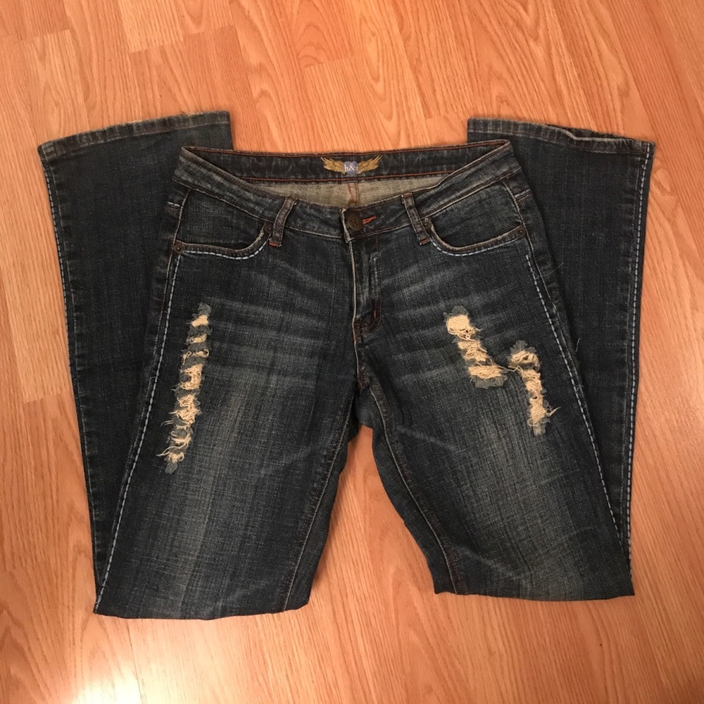 Jeans with Cute Details and Rips by h&g!