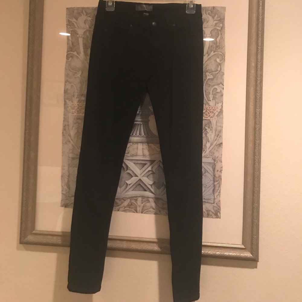 Black denim