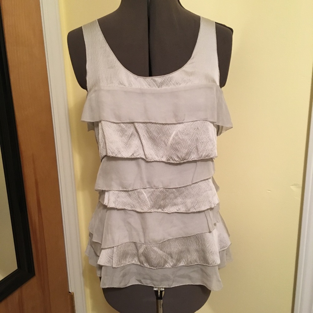 White House Black Market silk blouse