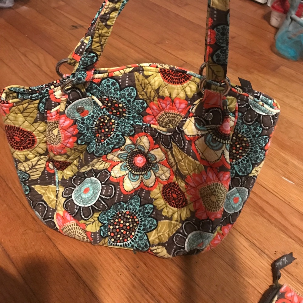 Vera Bradley purse and wallet set