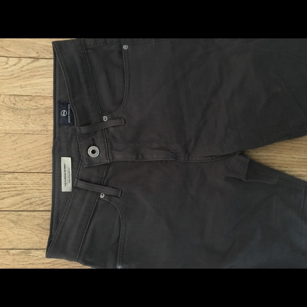 Skinny high waisted dark grey jeans - Picture 2 of 6