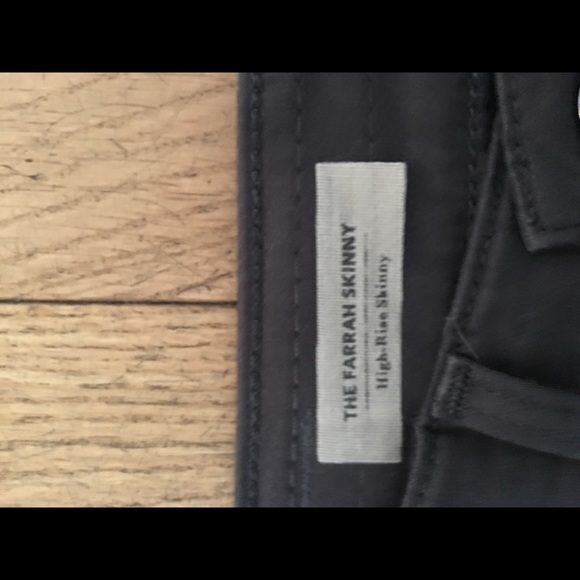 Skinny high waisted dark grey jeans - Picture 3 of 6