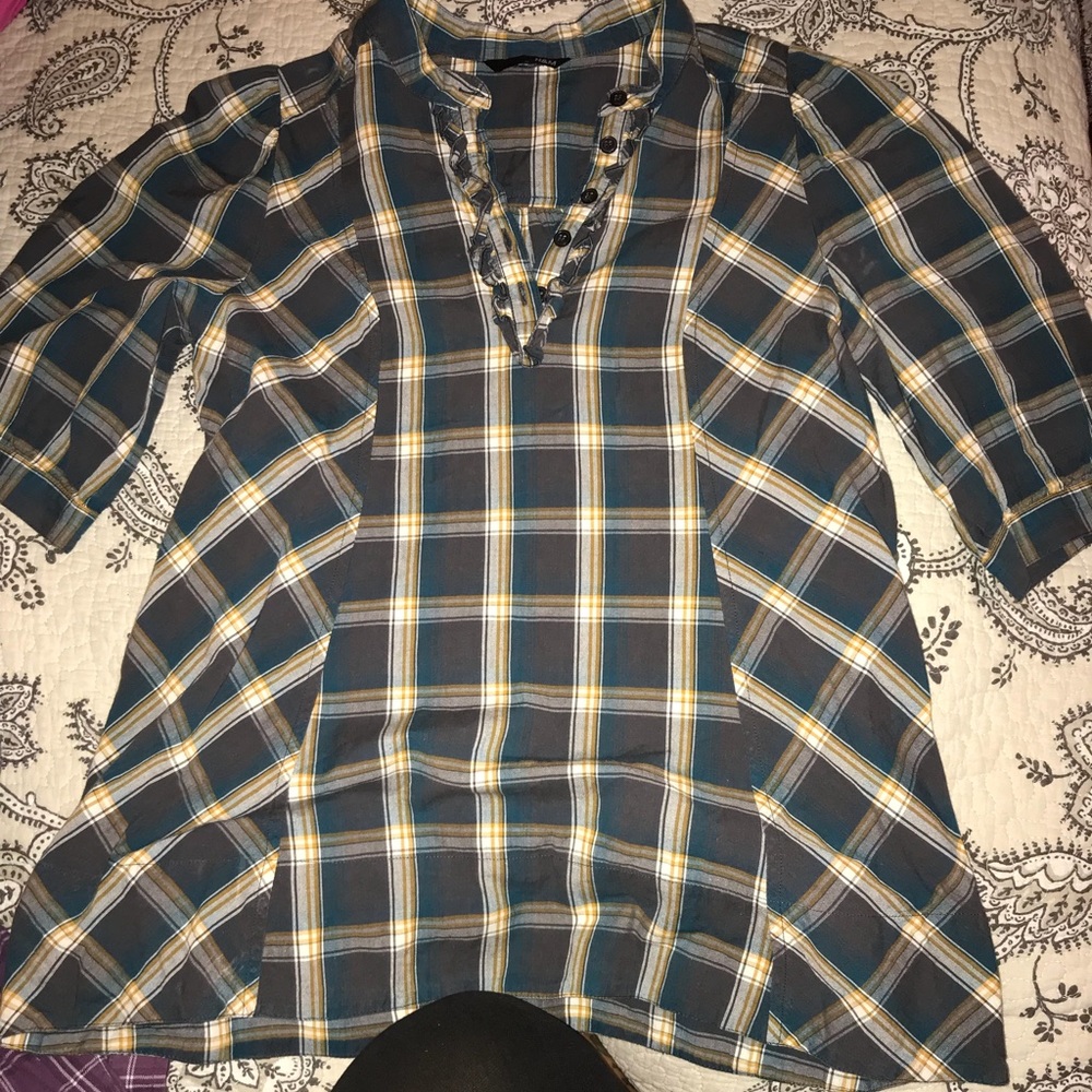 H&M plaid