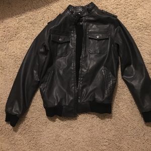 Leather jacket