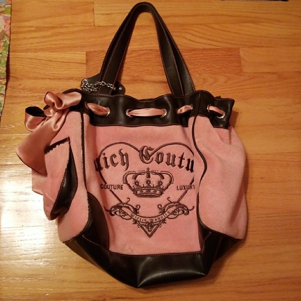 Pink juicy couture shoulder bag