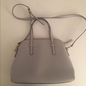 Kate Spade gray leather purse
