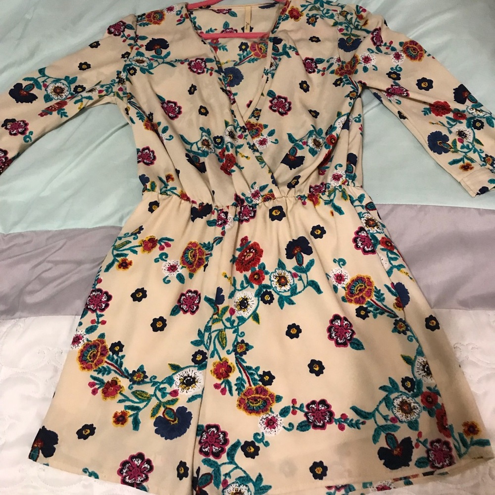 Floral Romper
