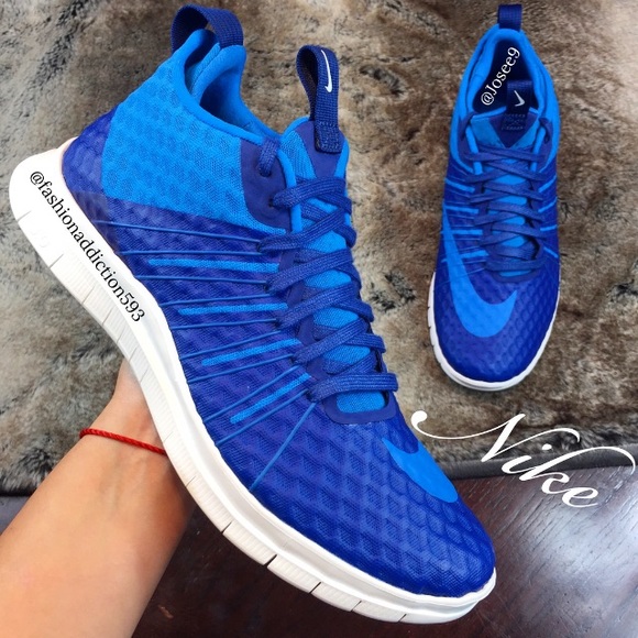 Nike Other - Nike Free Hypervenom FS Men's blue sneakers shoes