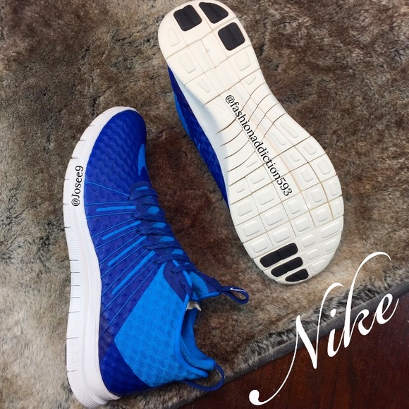 Nike Free Hypervenom FS Men's blue sneakers shoes - Picture 4 of 4