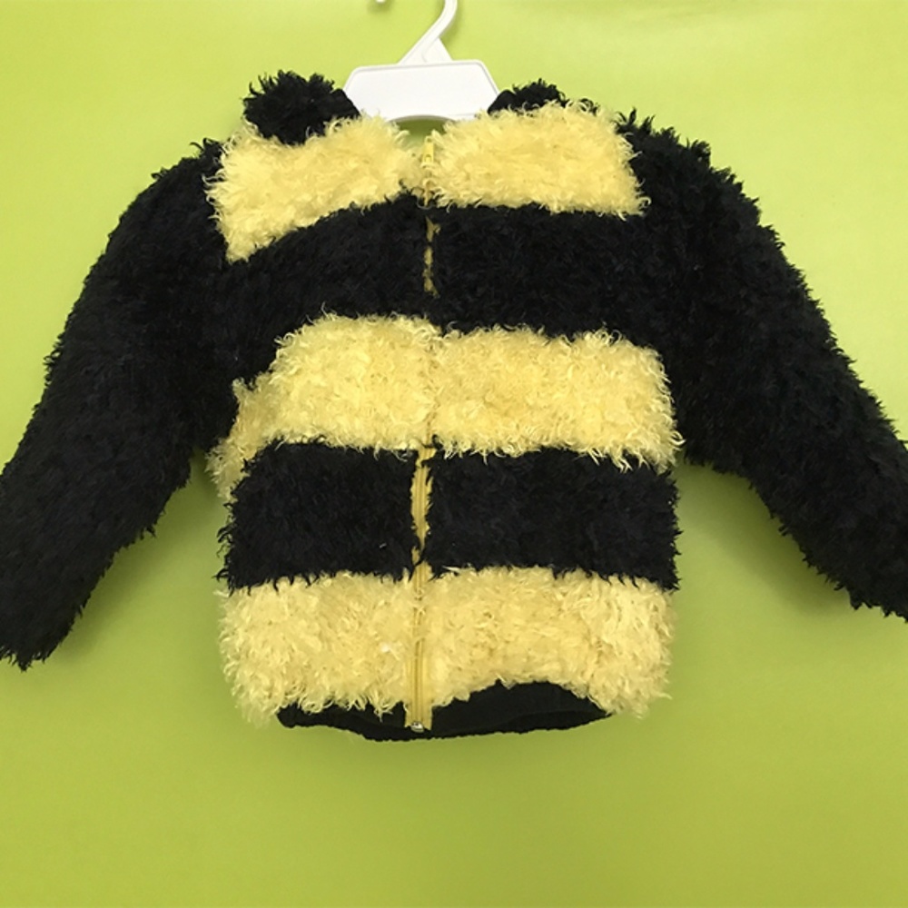 Bumble Bee Yellow Black Bee Toddler Costume 4T