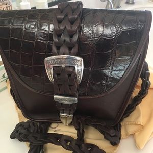 Brighton brown leather purse