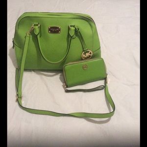 Michael Kors purse and wallet.