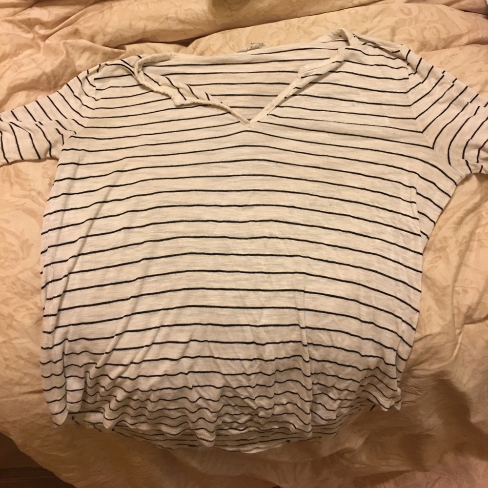 madewell striped tee