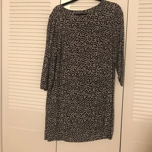 madewell leopard dress
