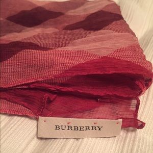 Burberry scarf