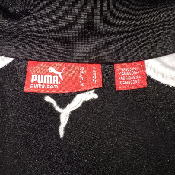 Black & White Puma Track Jacket - Picture 5 of 5