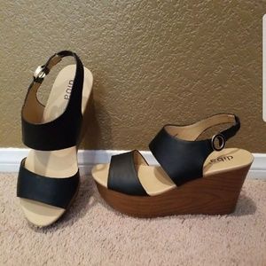 DIBA WEDGE SANDALS WEDGES SHOES, 7
