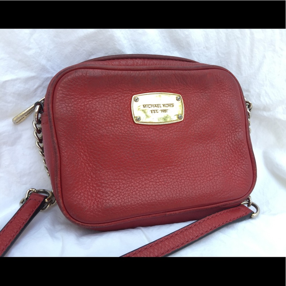 Michael Kors Pebbled Leather Cross Body