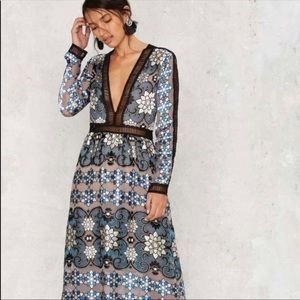 For love and lemons Juliet maxi dress