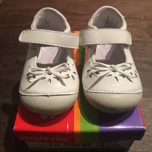 Stride Rite Walker White Mary Jane