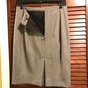 EXPRESS heathered gray pencil skirt size 4