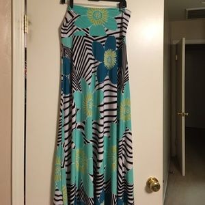 LulaRoe maxi skirt