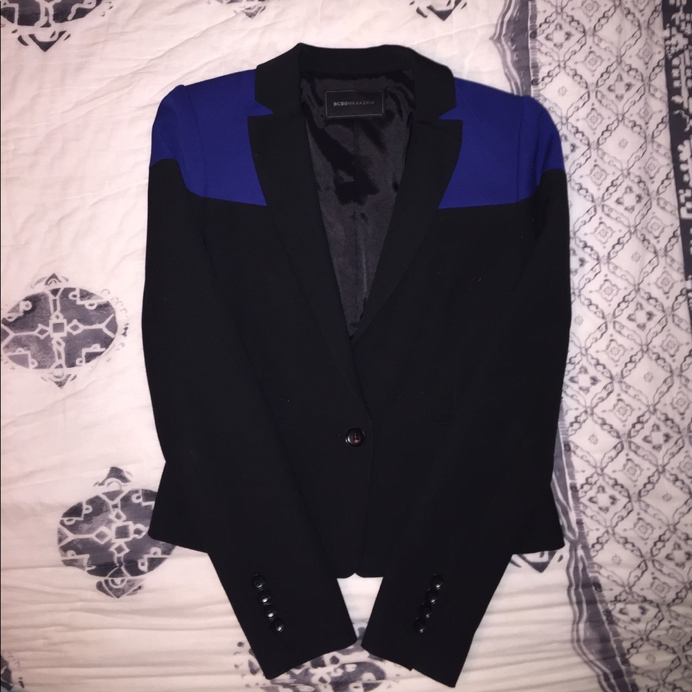 BCBG Color blocked blazer