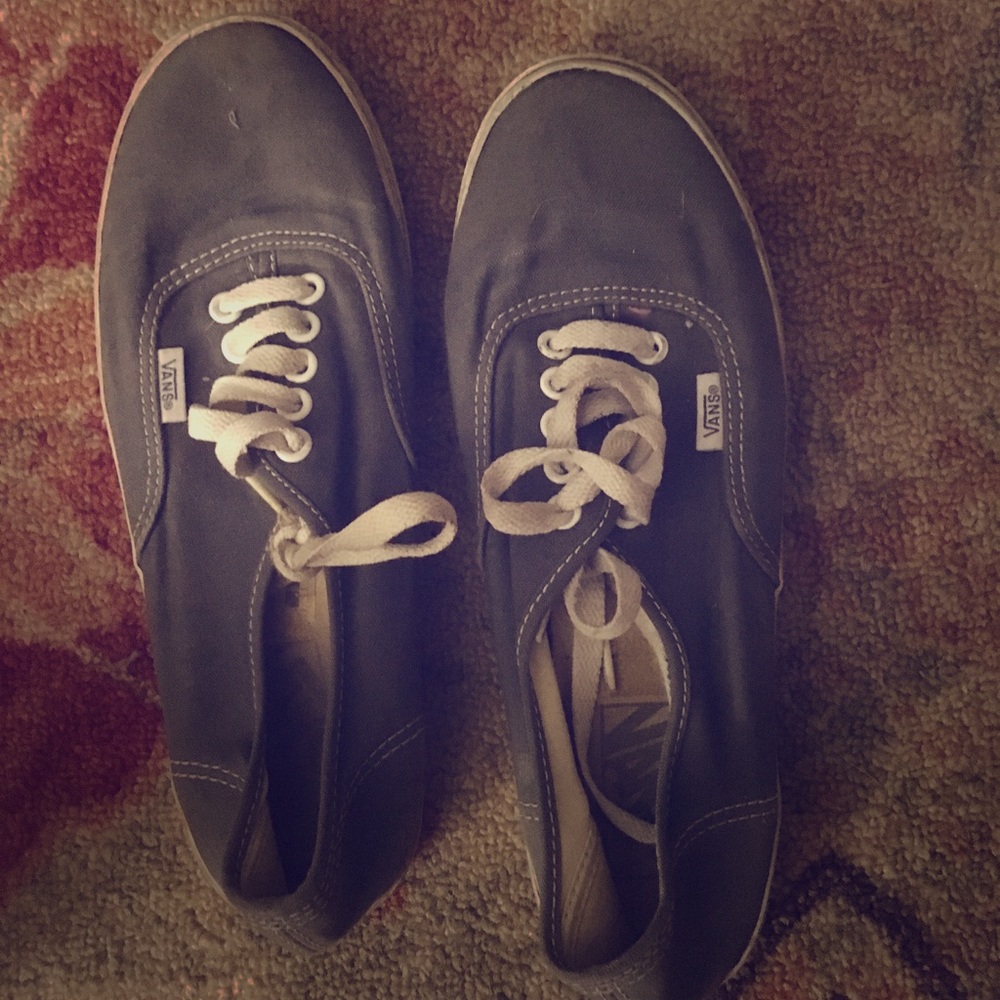 Grey vans