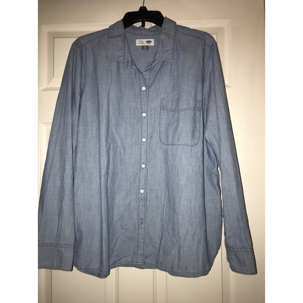 Blue Denim Button Down