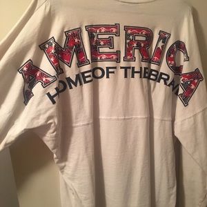 Spirit Jersey America Home Of the Brave Size M
