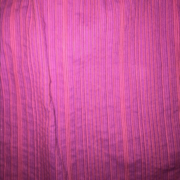 Summer Sun Beach Dress Purple Pinstripe - Picture 2 of 4